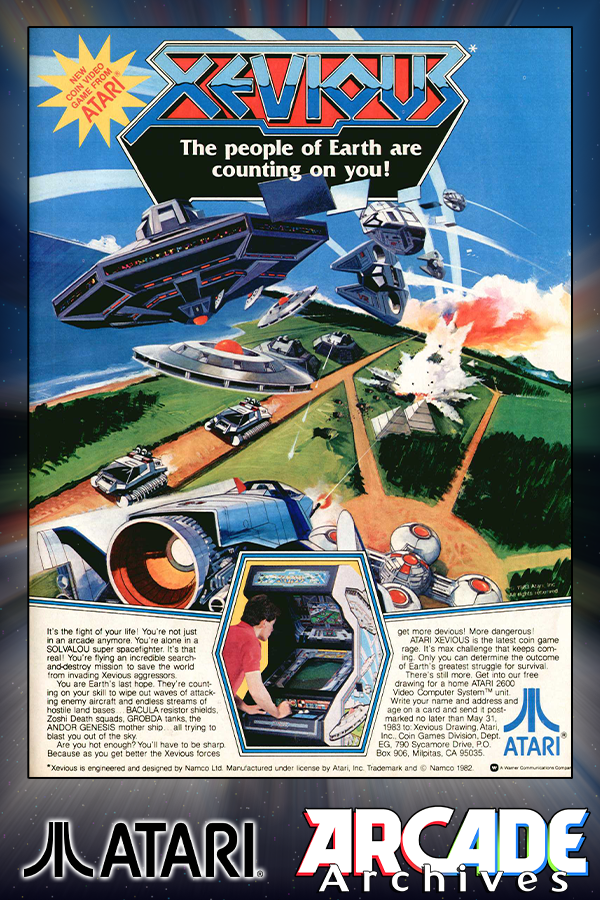 Purchase Xevious Cheap - Bolrix Games