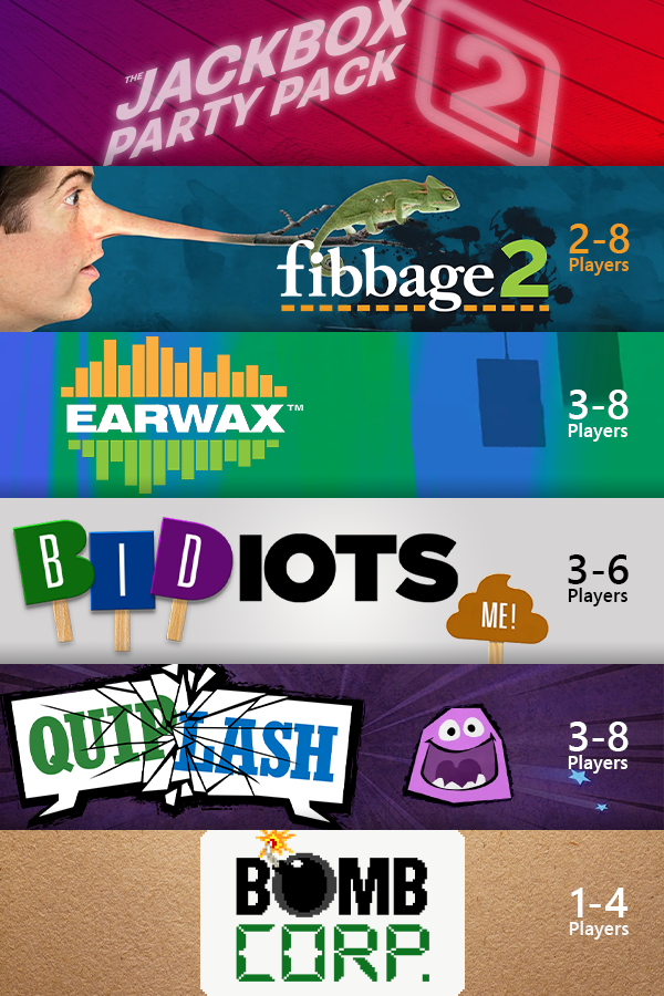 Get The Jackbox Party Pack 2 at The Best Price - Bolrix Games