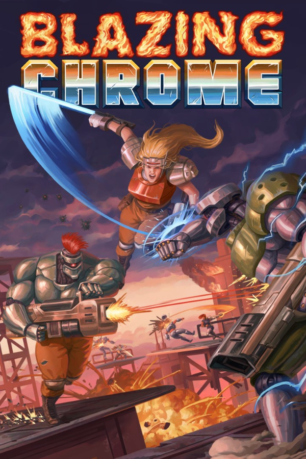 Purchase Blazing Chrome at The Best Price - Bolrix Games